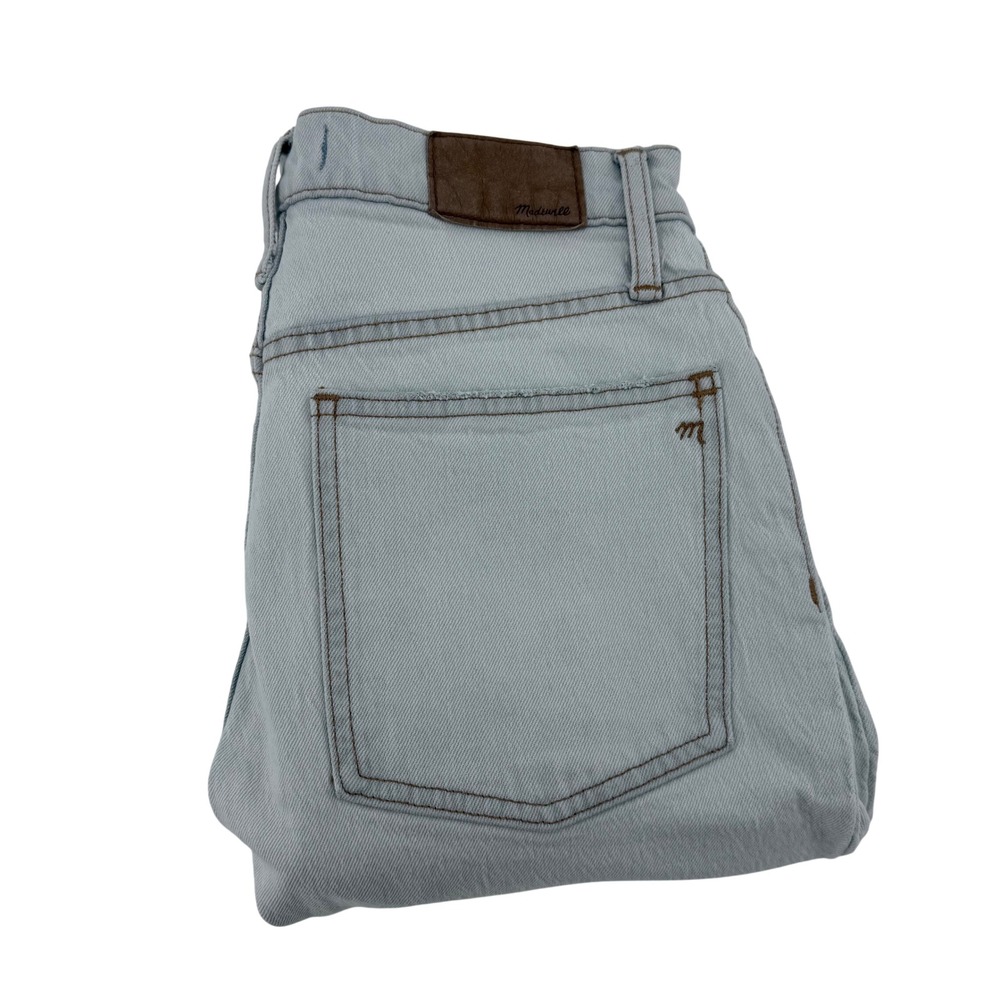 Madewell Light Wash‎ Wide Leg Crop Jeans Women's Size 28